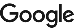Google logo on a white background