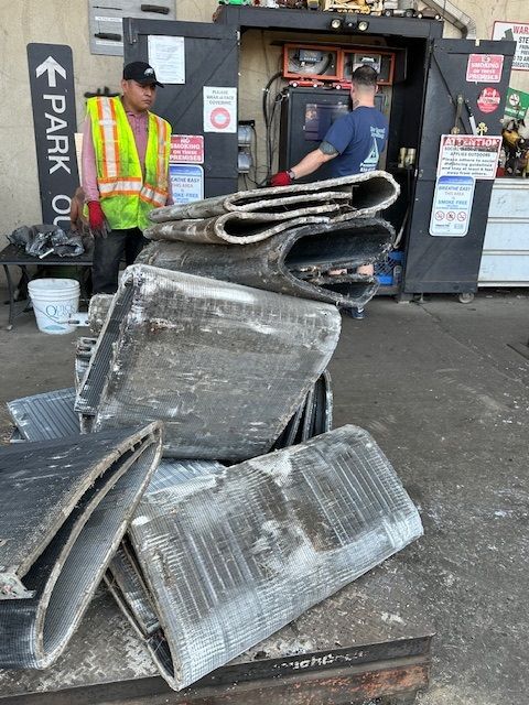 Two Men — Pennsauken, NJ — River Road Recycling