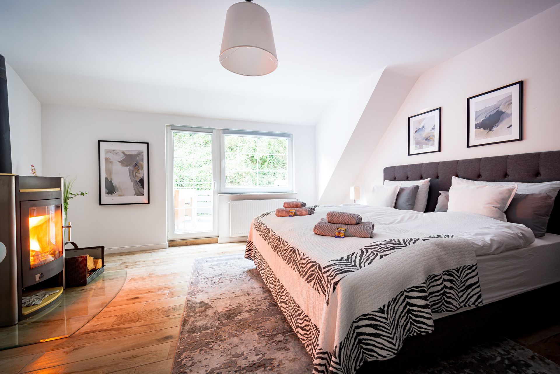 Apartment mit 2 Schlafzimmern und 3 Betten – Burgsuite