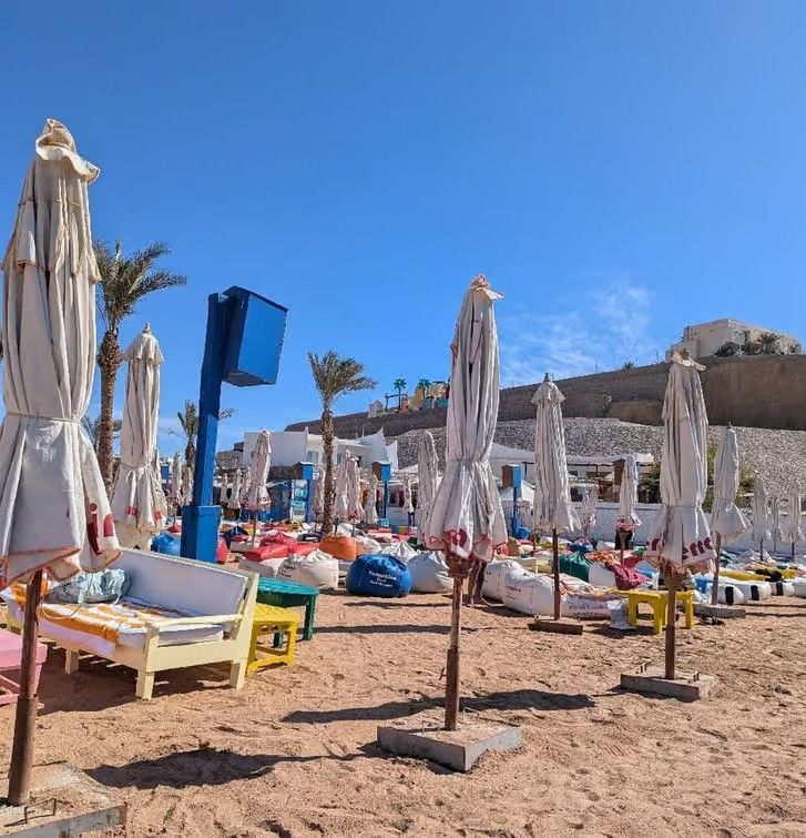 Sharm El Sheikh water sports experience on the Red Sea with parasailing, sea rides .