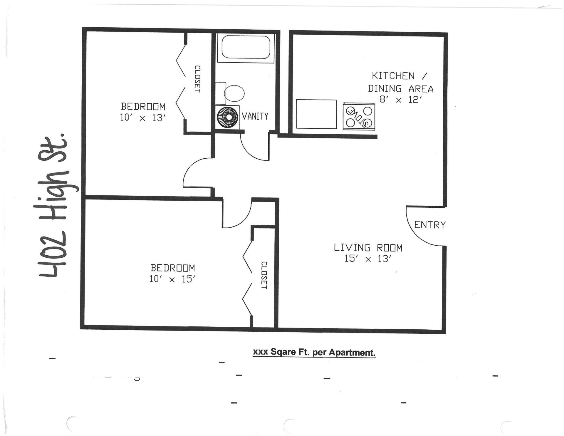 Falcon Square Apartments 402 Bowling Green, Ohio