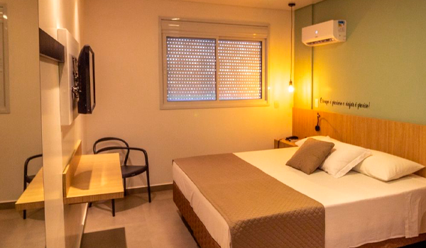 foto do quarto duplo