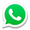 O logotipo do WhatsApp é um círculo verde com um ícone de telefone branco dentro dele.