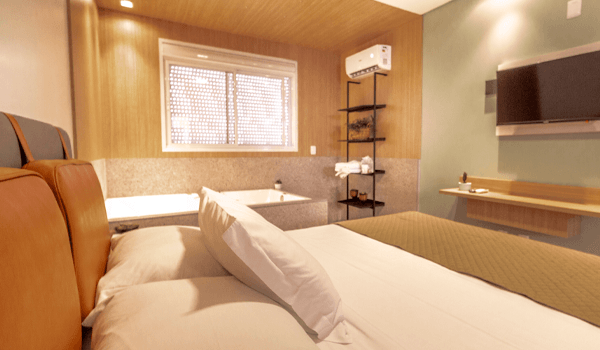 foto do quarto luxo