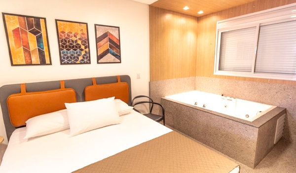 foto do quarto luxo