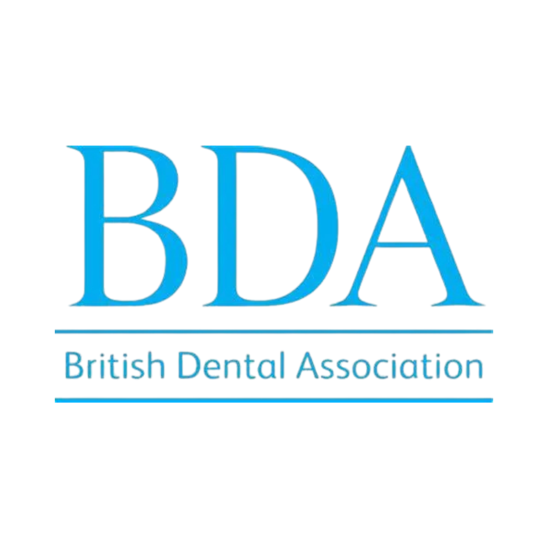 Logo of the British Dental Association, with the letters 