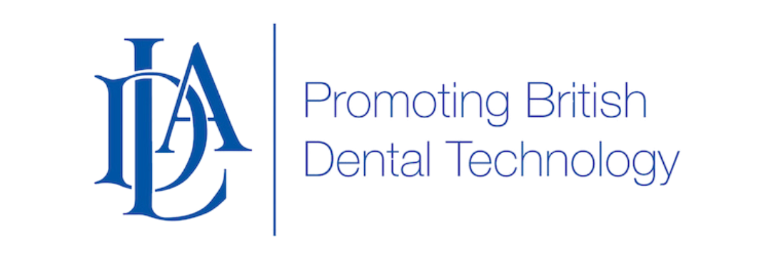Logo of the Institute of British Dental Technology, with a blue stylized 