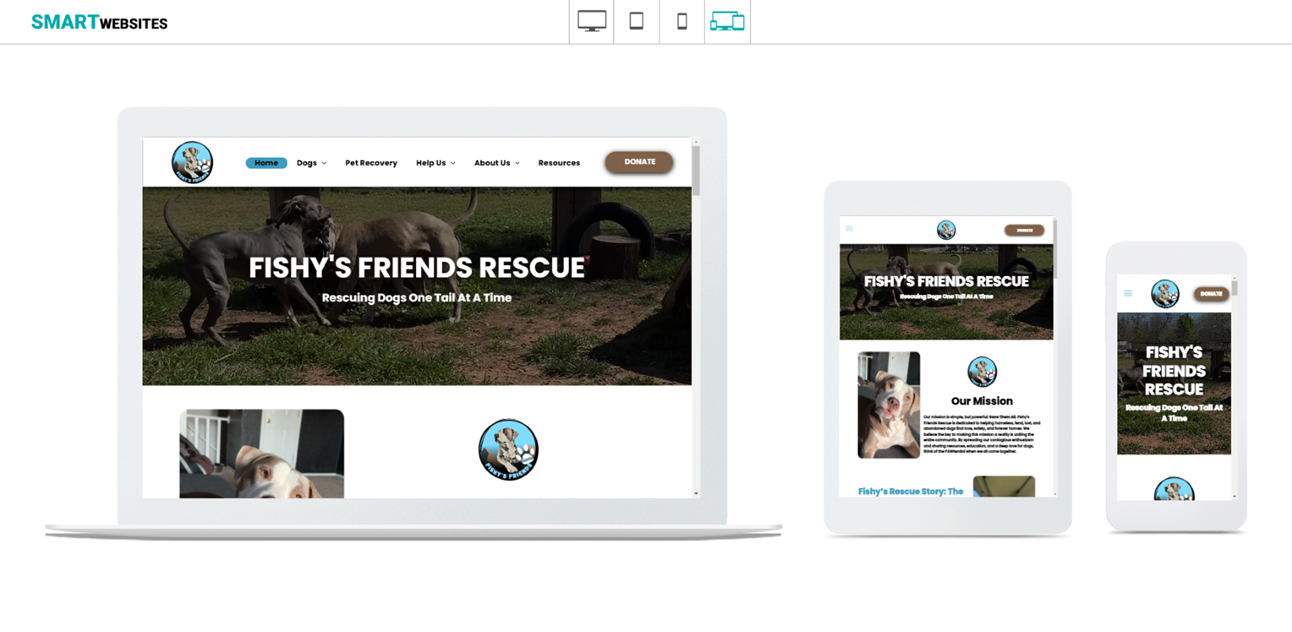Give Back SMART Websites - Fishys Friends Rescue