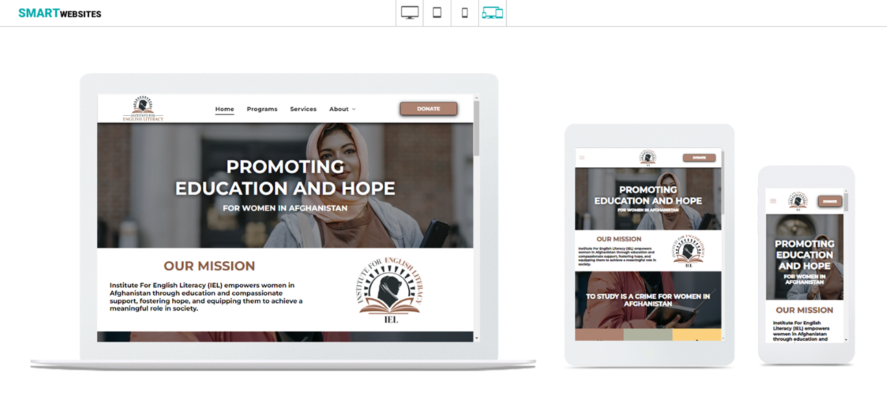 Give Back SMART Websites - IEF Afghanistan
