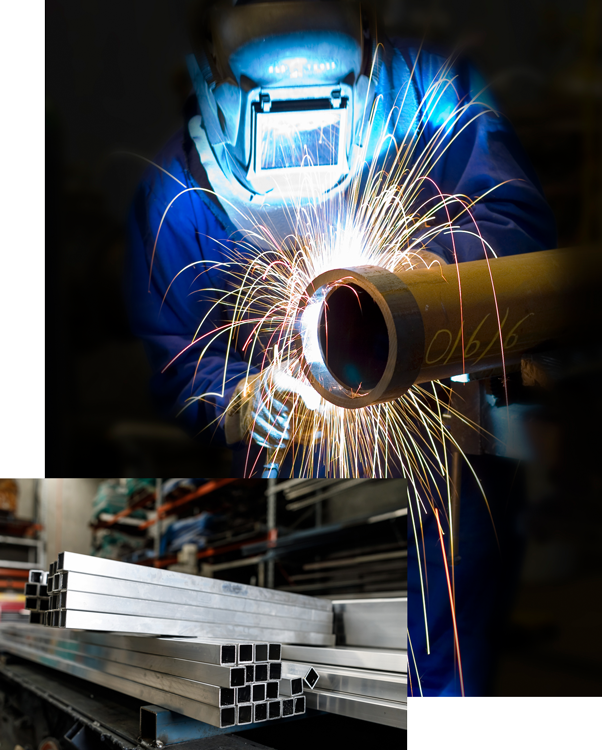 A Welder Welding a Pipe | Townsville, Qld