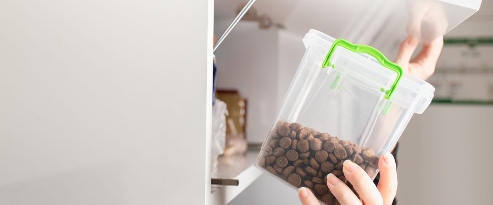 pet pantry organization

