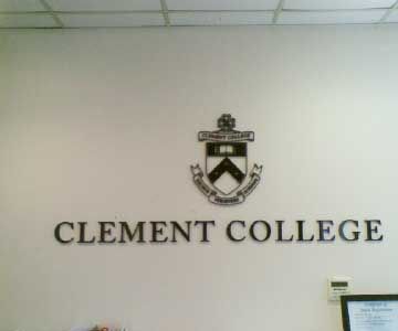 Clement College 3d Signage | Fairfield Heights, Nsw | R Smart Signs