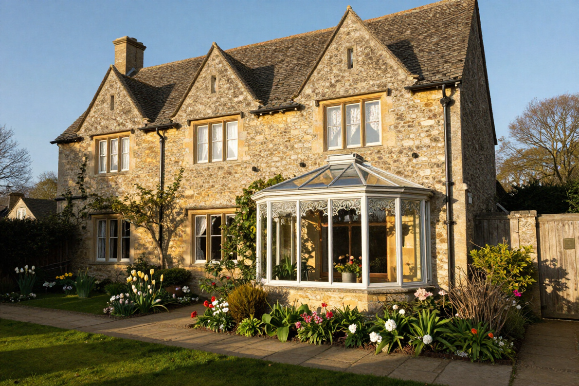 Period home in Devon with a conservatory