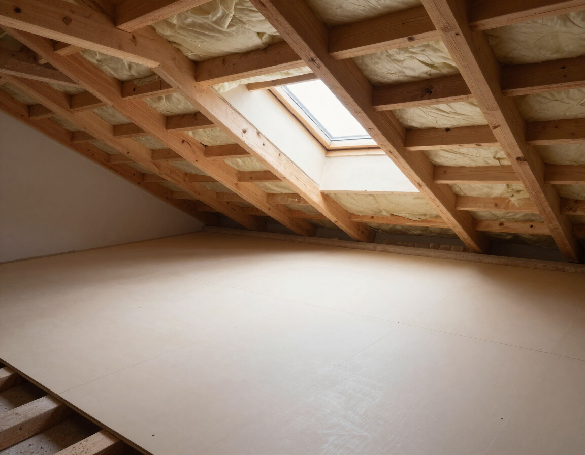 Professionally boarded and insulated UK loft space