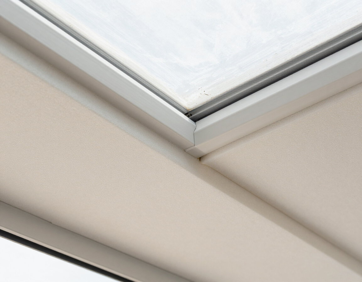 Underside of an insulated conservatory roof panel