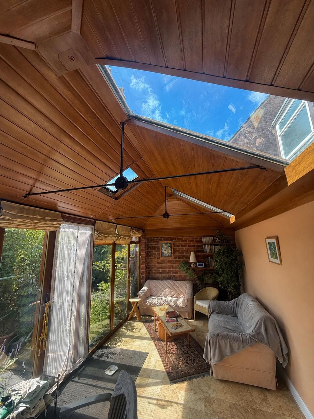 Conservatory after roof upgrade
