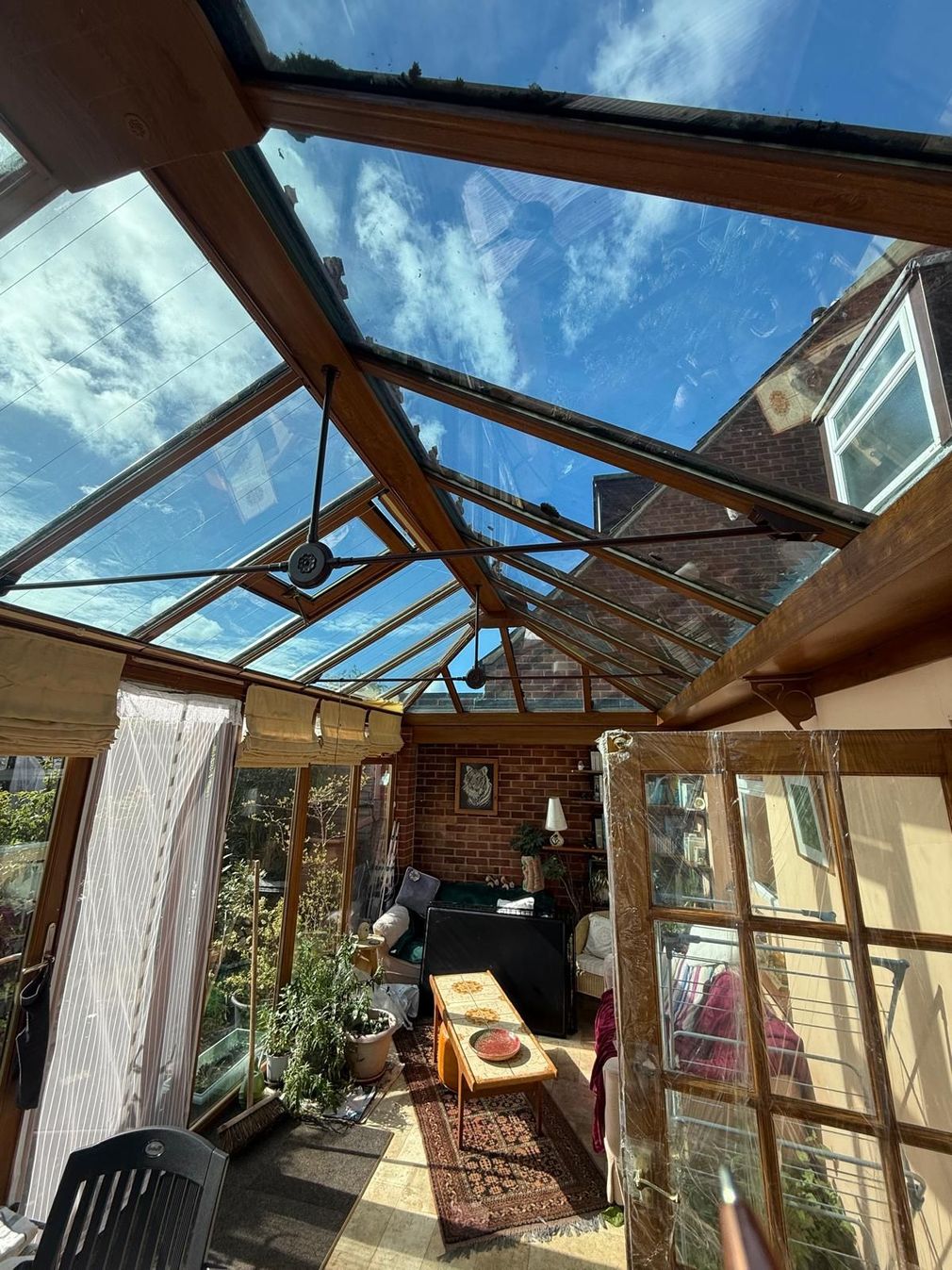 Conservatory before roof upgrade