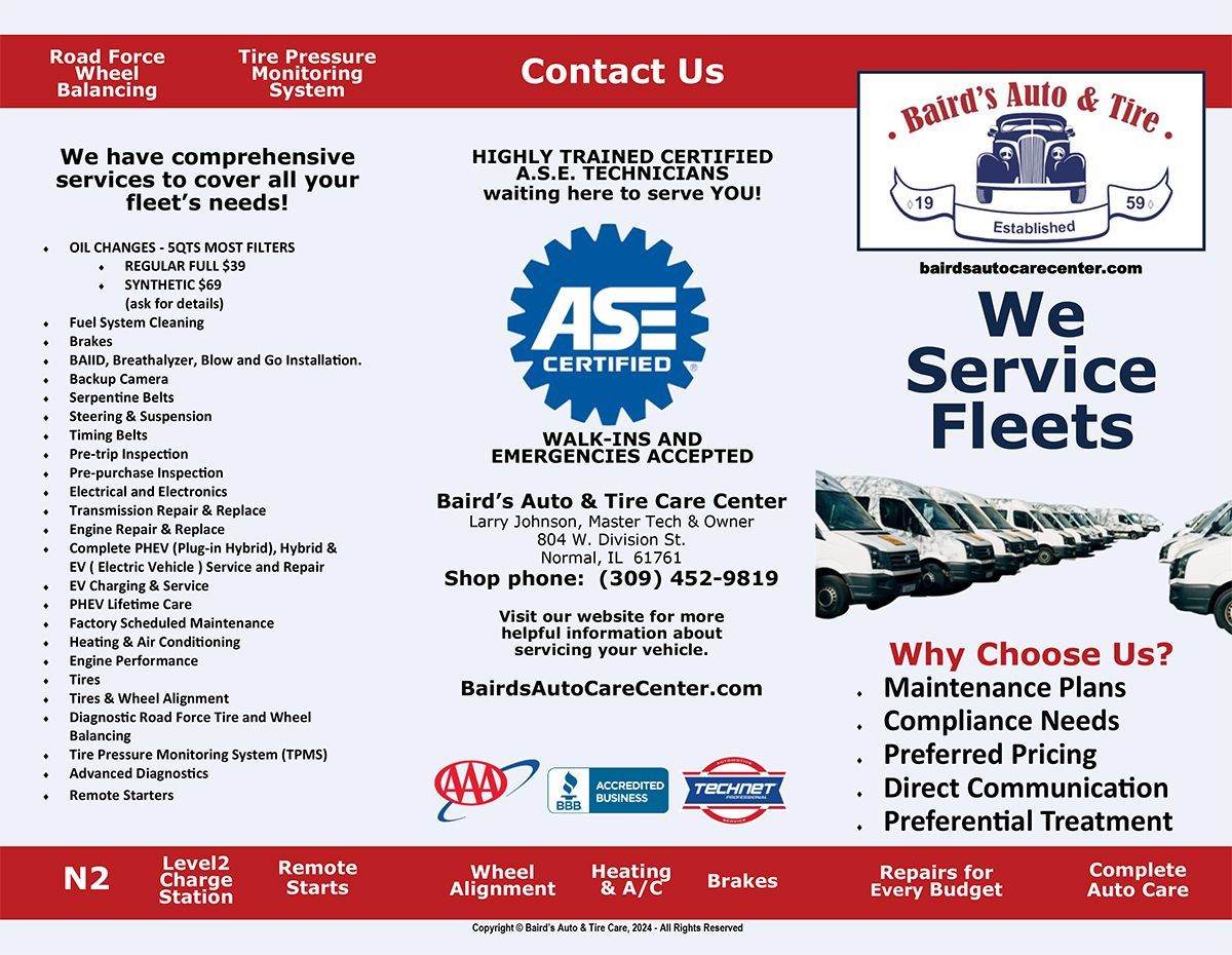 2024 Baird's Fleet Brochure