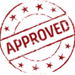 Approved Stamp Logo |