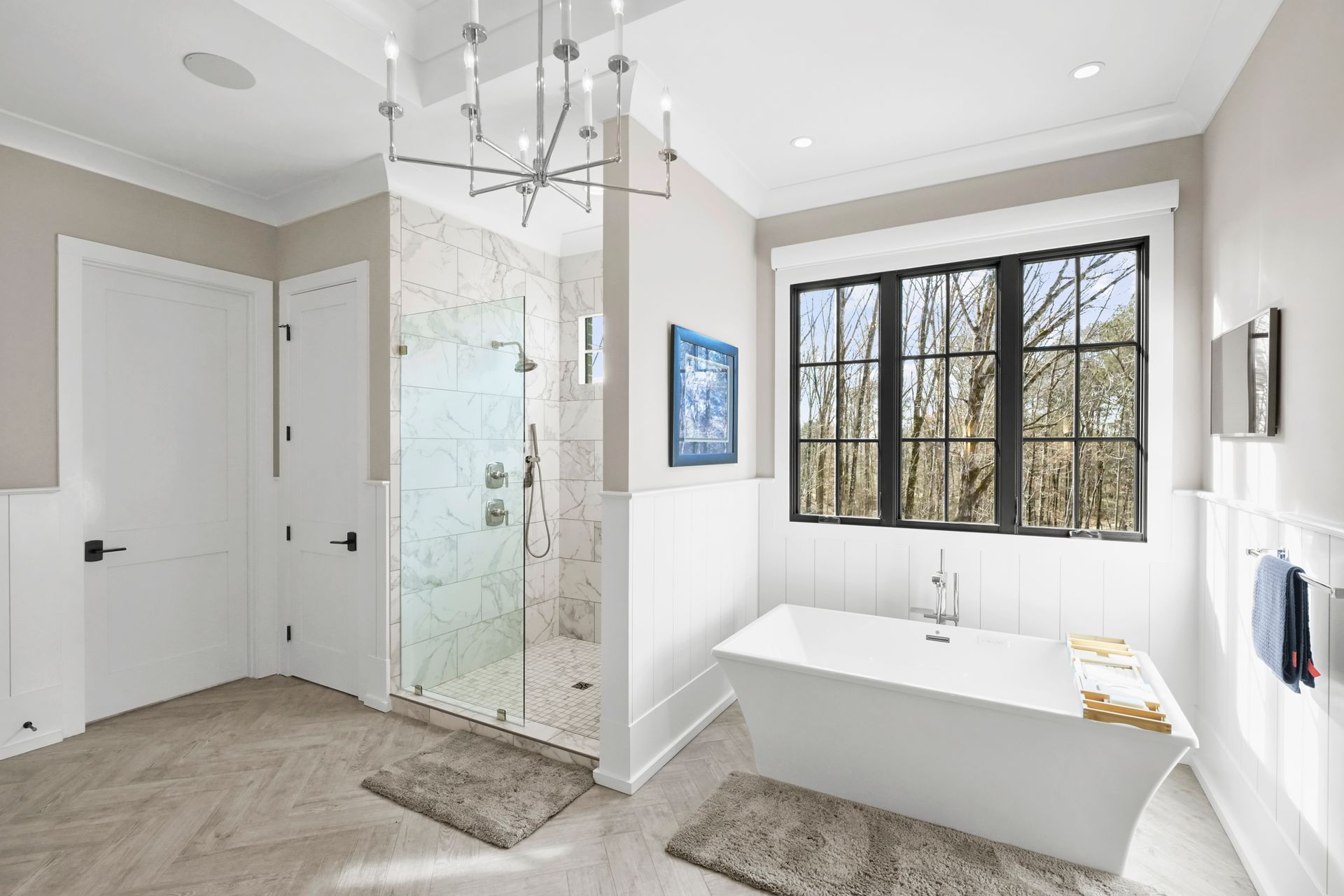 Classy Interior Bathroom Design — Charlotte, NC — Harland Building Group