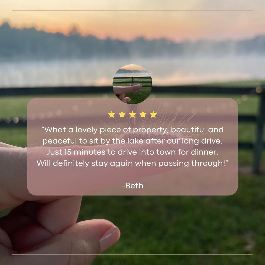 A person is holding a piece of paper with a review on it.
