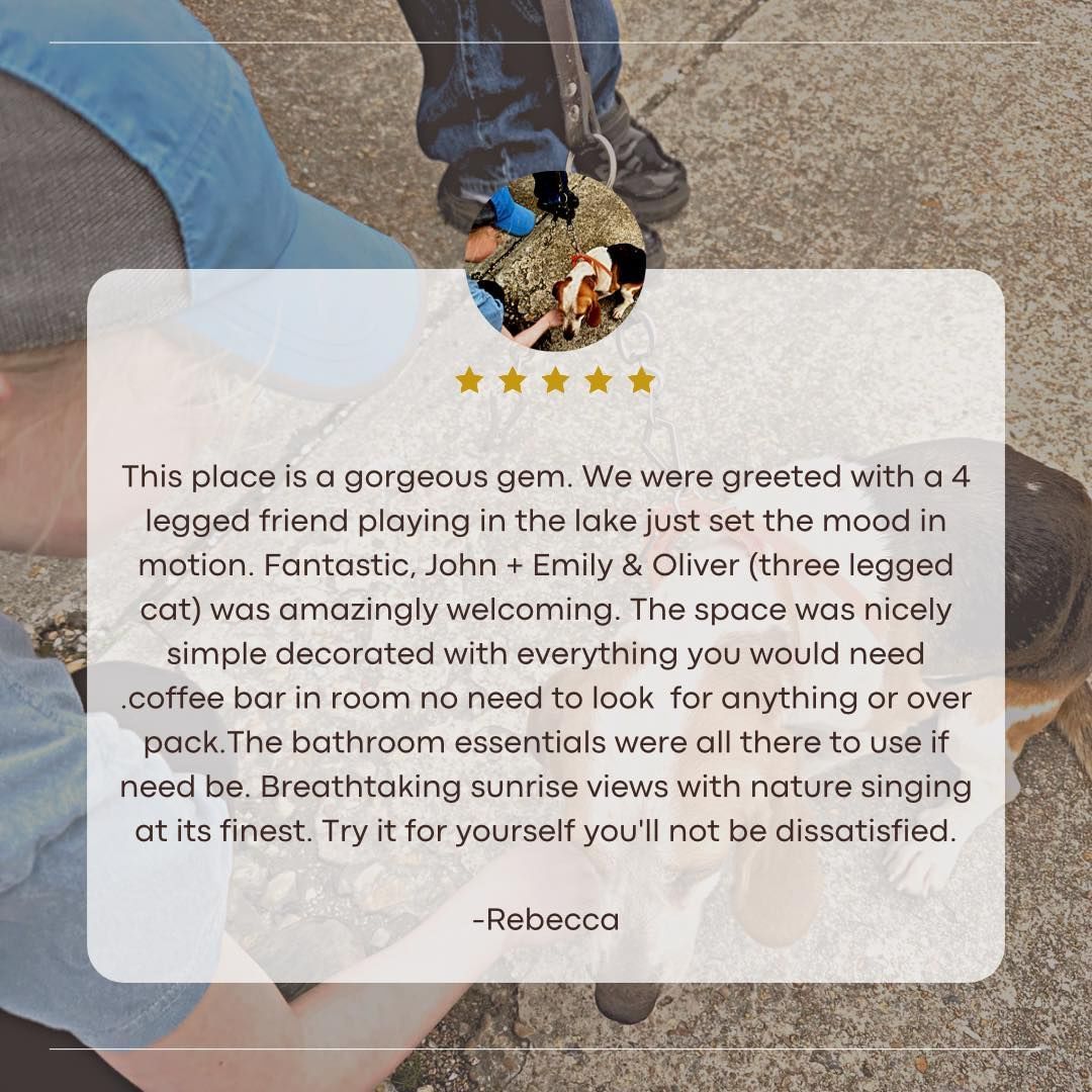 A review of a place called this place is a gorgeous gem