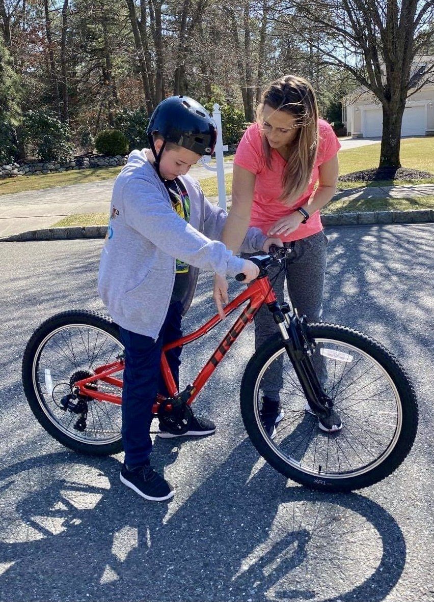 learn how to bike