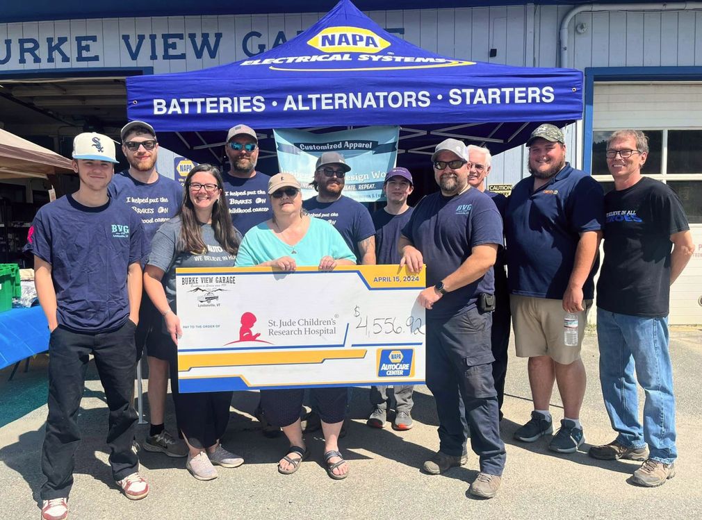 Giving Back to Our Community - Burke View Garage