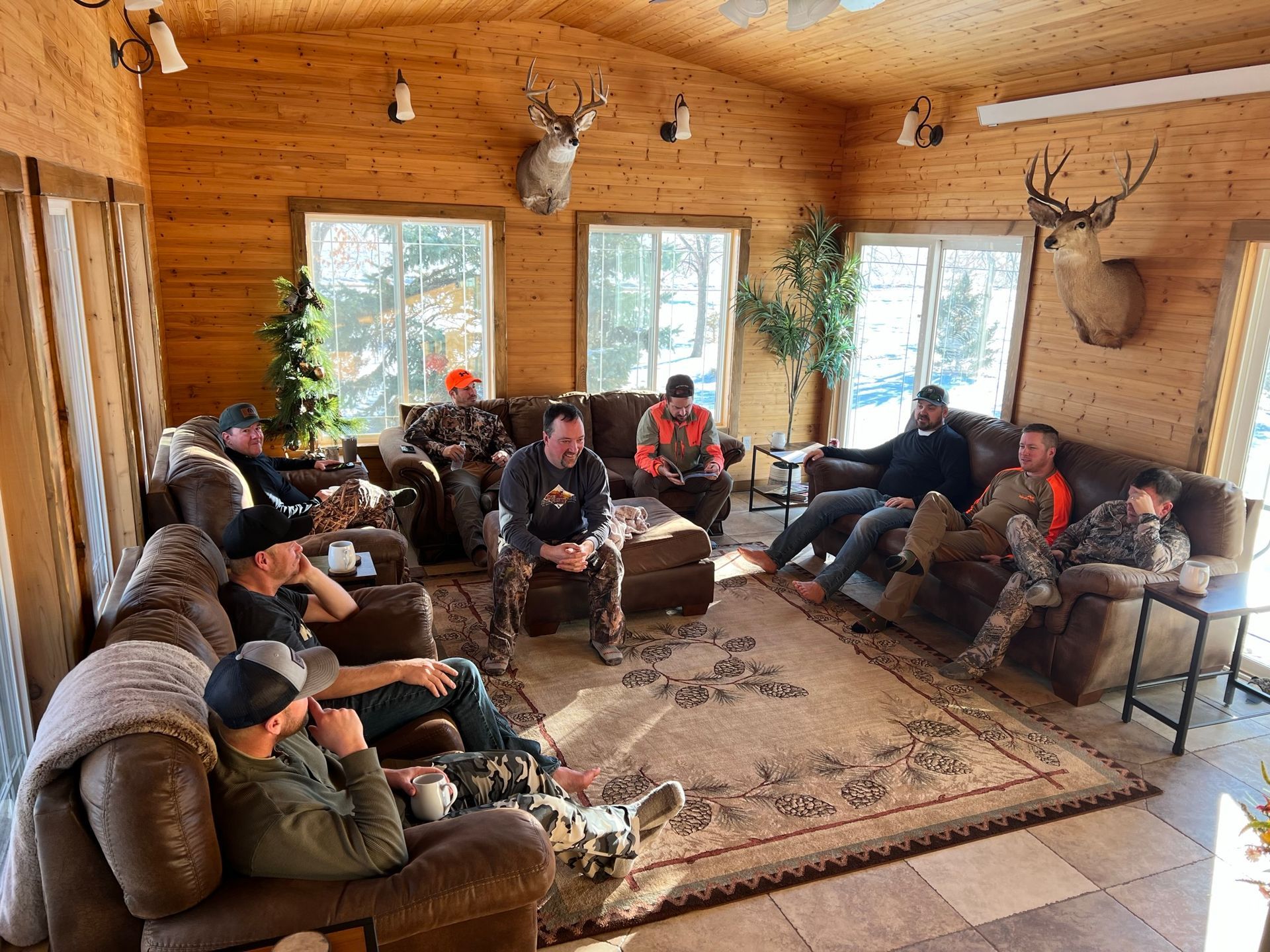 ND pheasant hunting lodge
