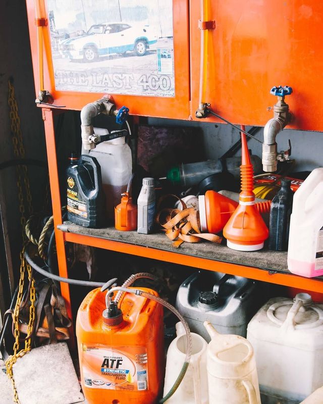 A Shelf Full Of Bottles — North Geelong Automotive In North Geelong, VIC