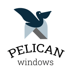 The pelican windows logo has a bird on it