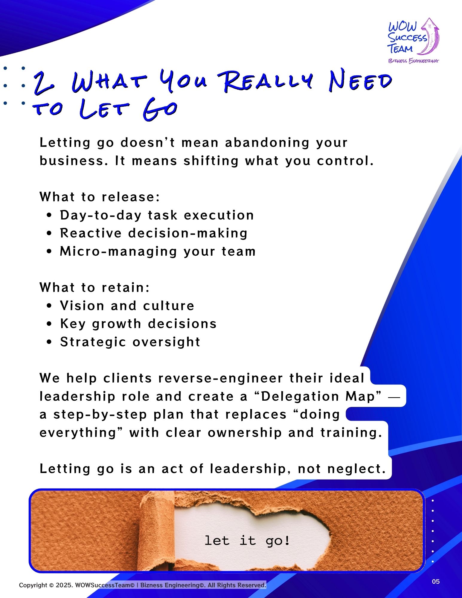 How to Step Out of the Day-to-Day Without Losing Control