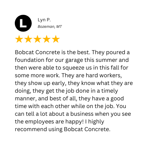 decorative concrete bozeman mt