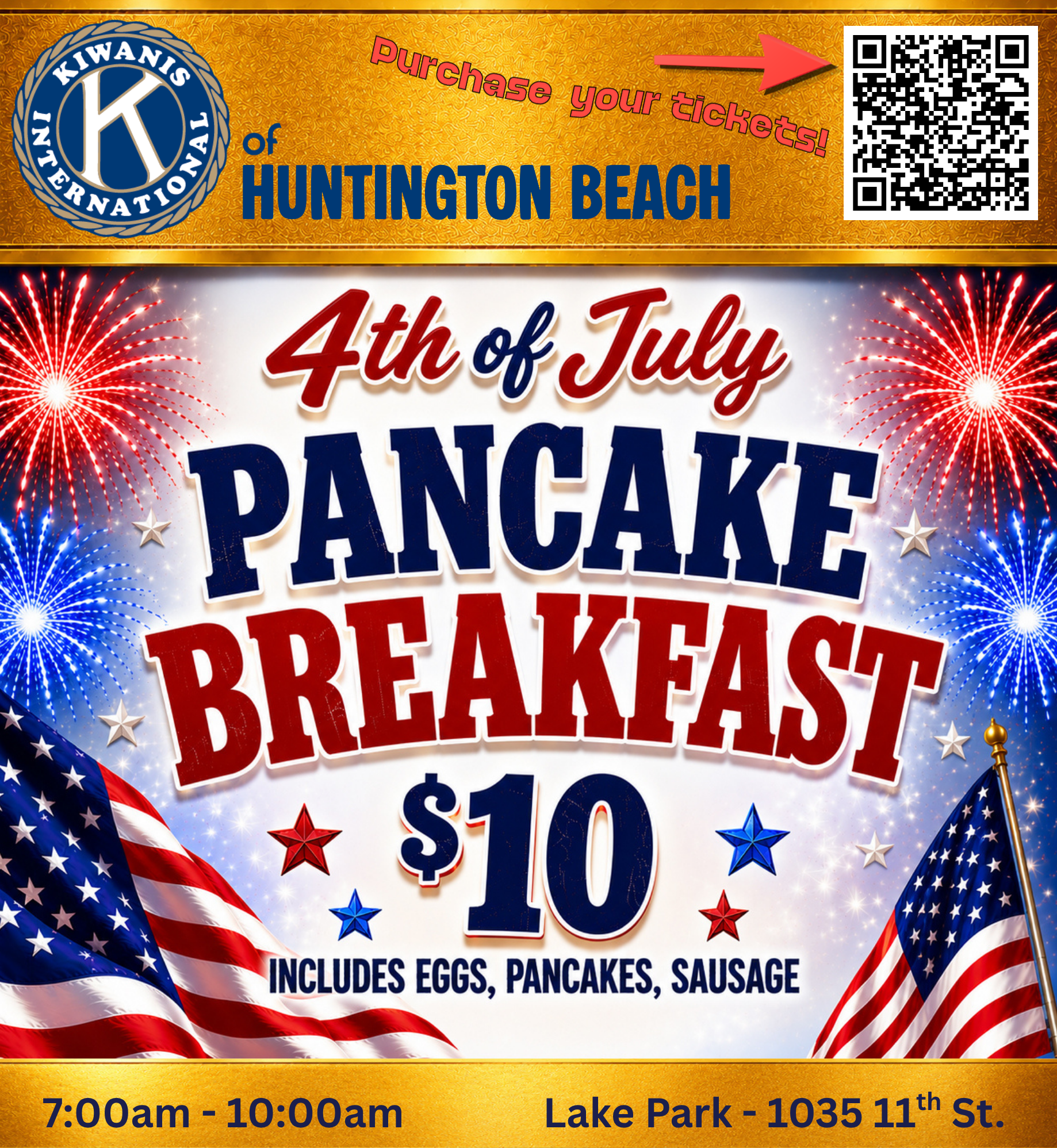Kiwanis 4th of July Pancake Breakfast Kiwanis 4th of July Pancake Breakfast