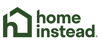 Home Instead logo with green house icon and wordmark
