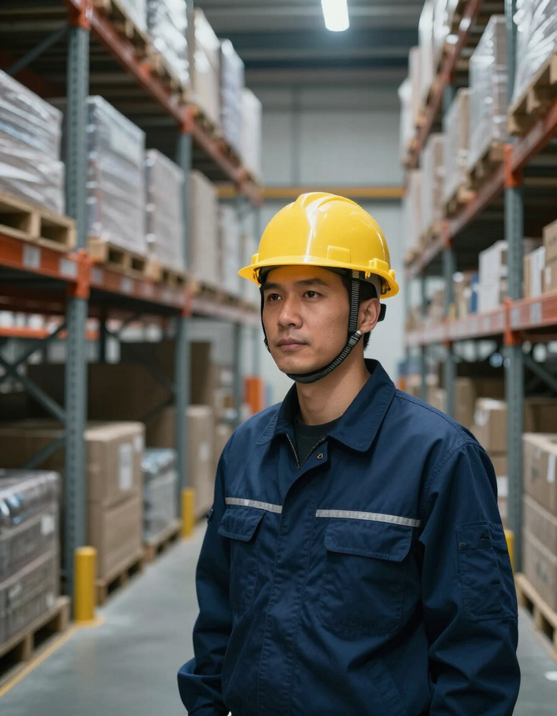 Quality inspection at industrial facility
