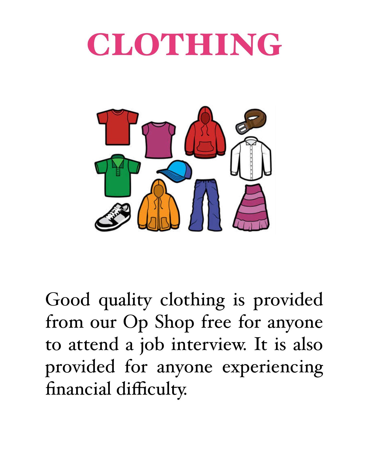 clothing