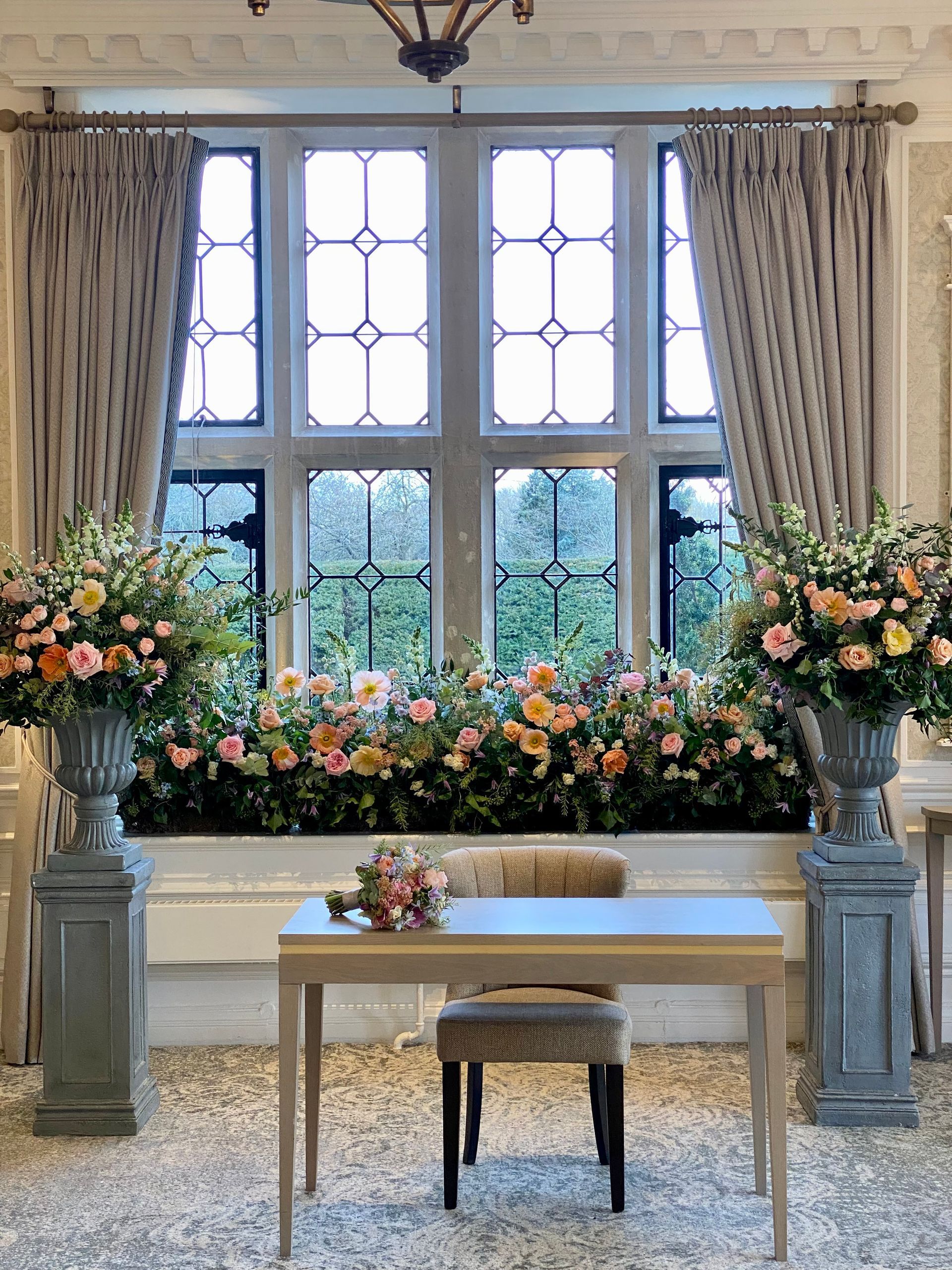 Horwood House Ceremony Flowers