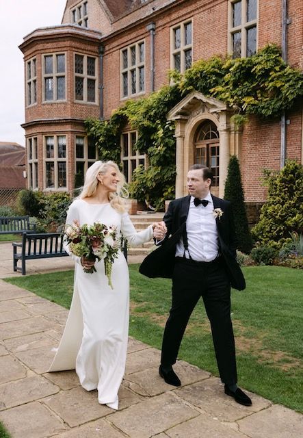 Papaver Studio Bride and Groom, Horwood House Buckinghamshire