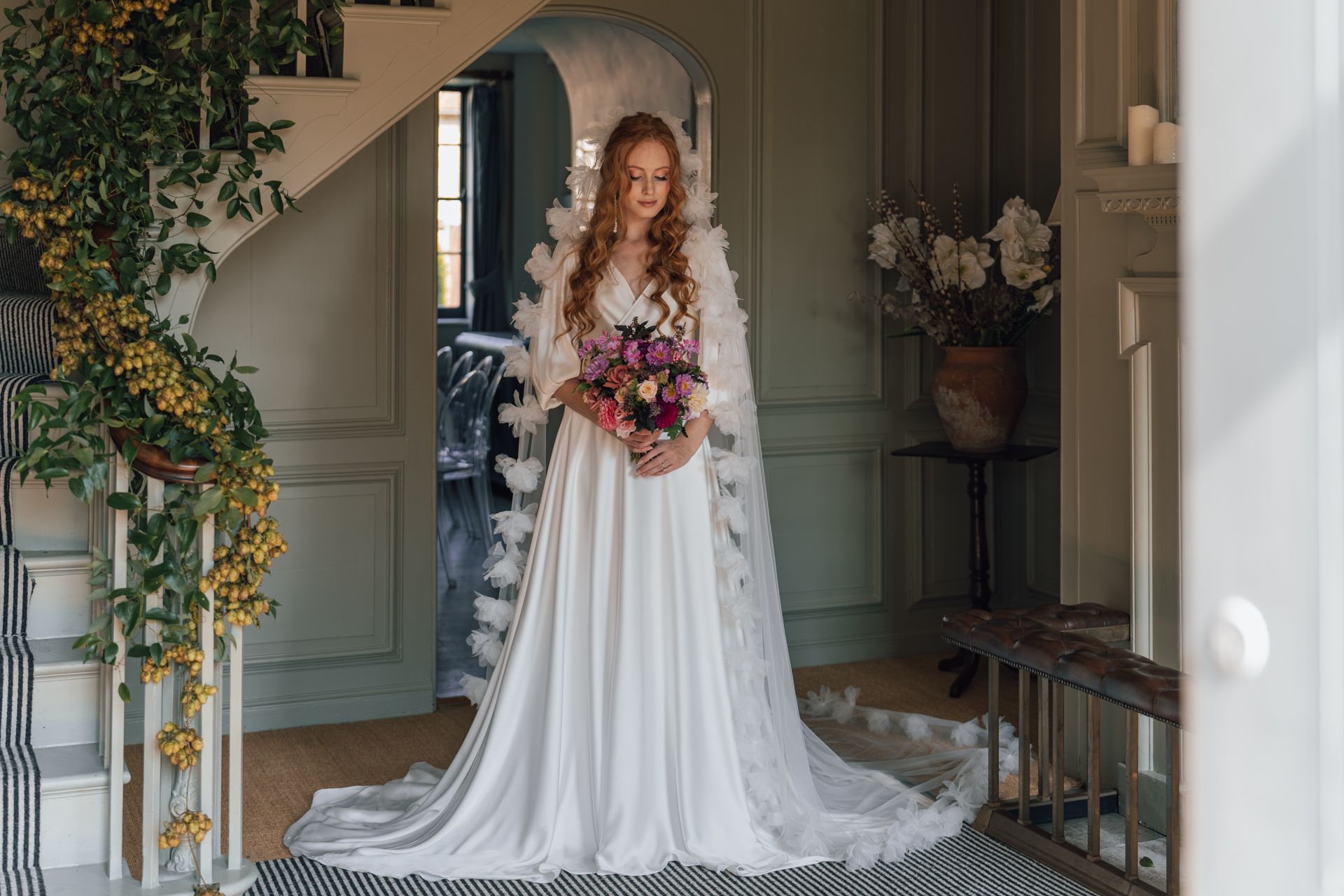 Bridal Bouquet by Papaver Studio Sandon Manor