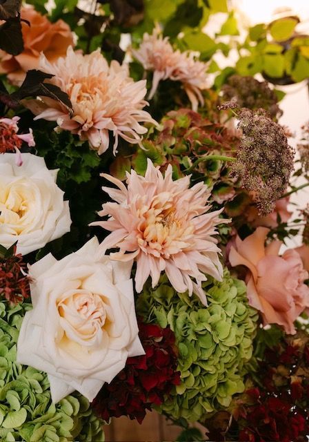 Autumn Wedding Flowers by Papaver Studio, Buckinghamshire