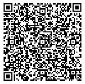 Black-and-white QR code in a square frame on a white background