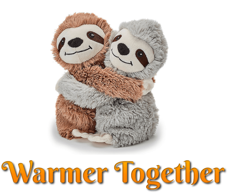 North Hykeham Memorial Hall - Warmer Together two sloths hugging