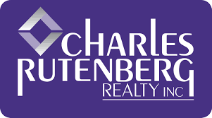 Charles Rutenberg Realty Inc. logo on a purple background with white and silver text and emblem