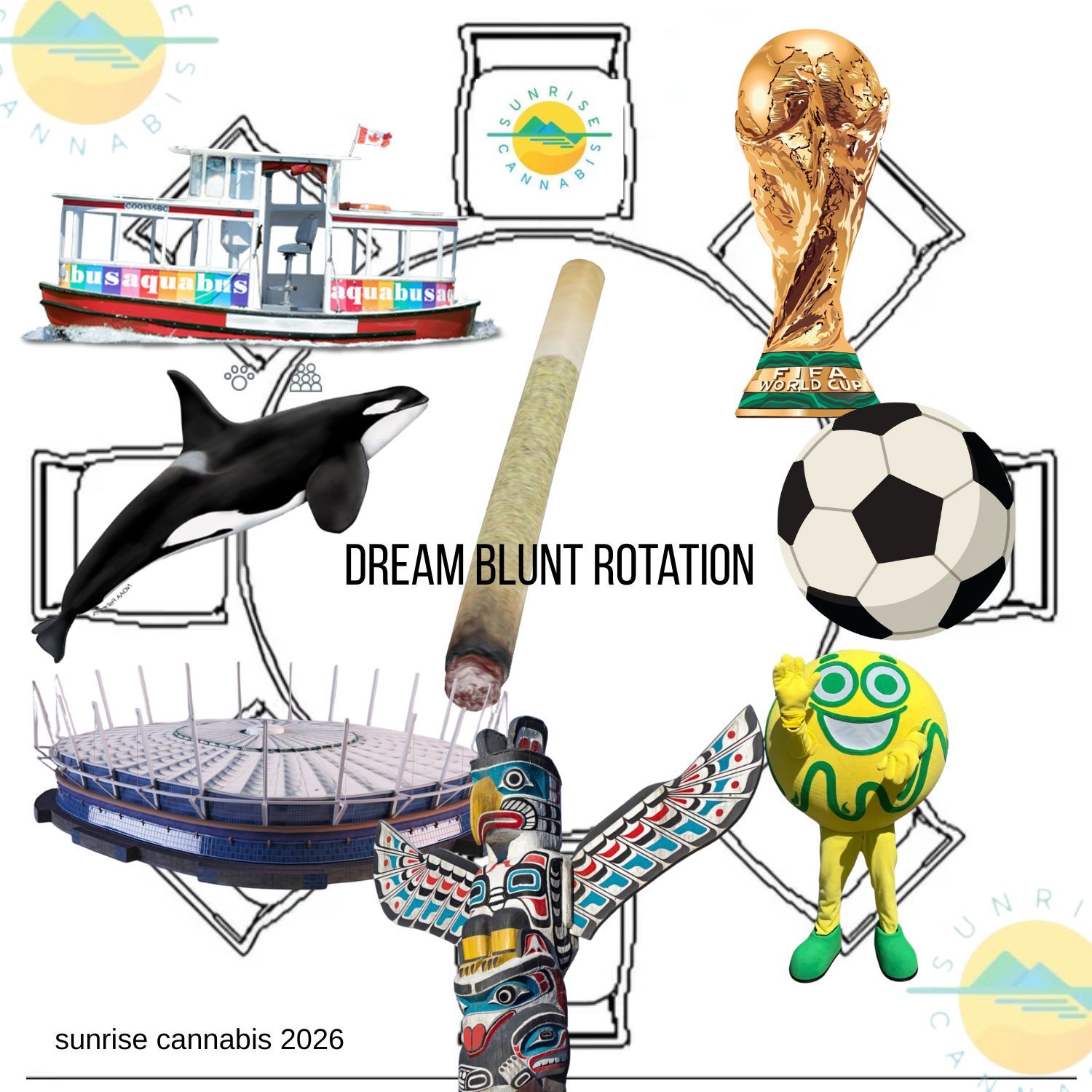 dream blunt rotation sunrise cannabis fifa vancouver 2026