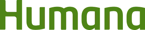 The word humana is written in green on a white background.