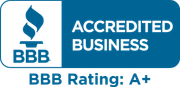  Rating A+:BBB - Accredited Business