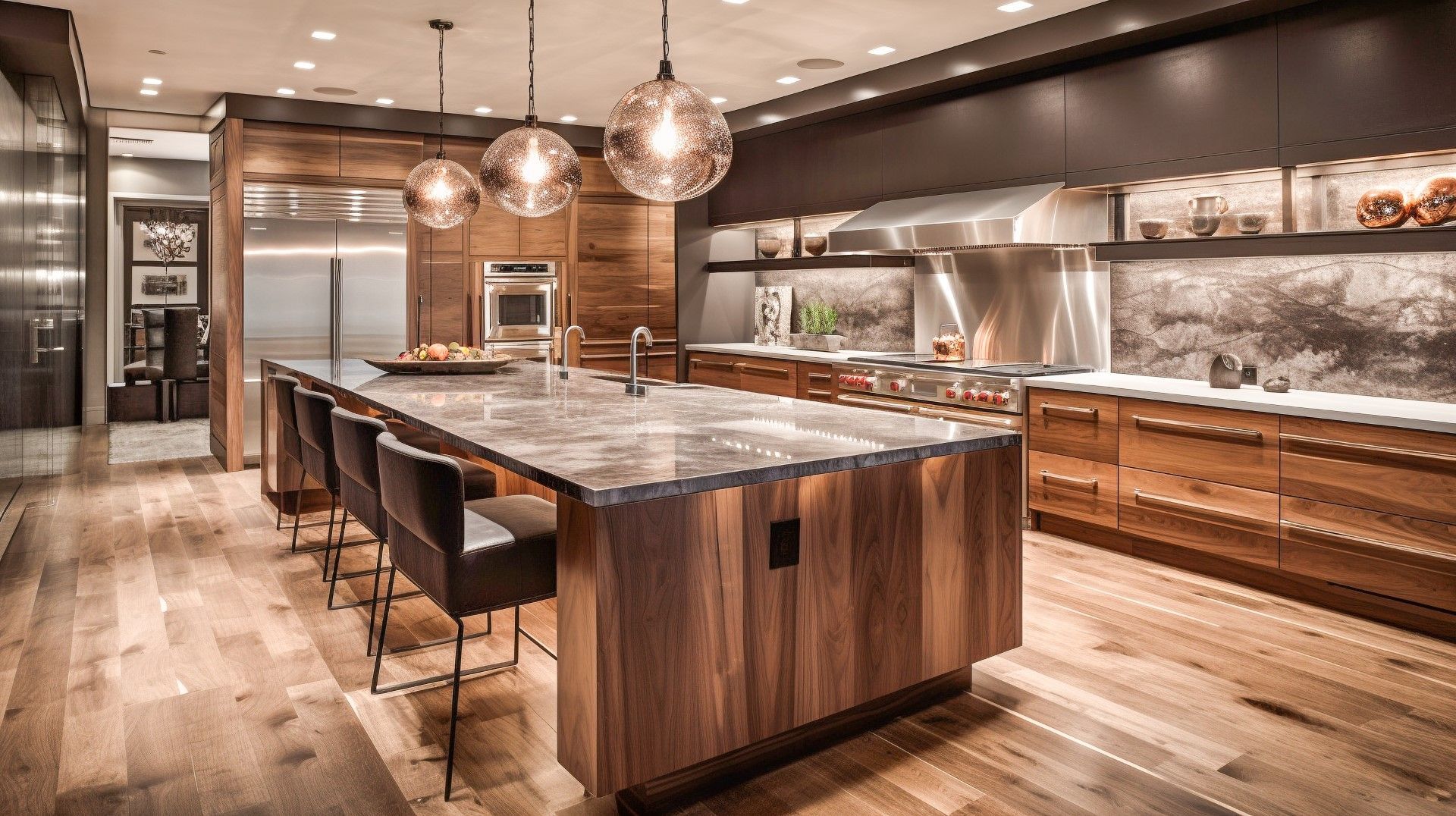High end custom kitchen