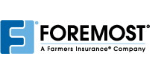 Foremost logo with blue stylized F and text “FOREMOST,” a Farmers Insurance company