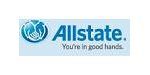 Allstate logo in blue with “You’re in good hands.” tagline